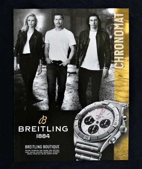 charlize theron brad pitt breitling|breitling and theron.